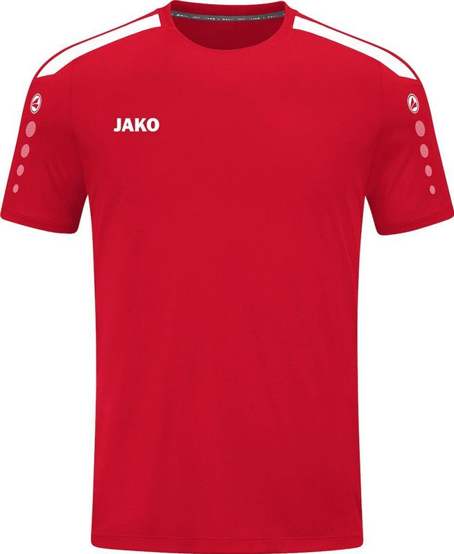 JAKO - Power - Korte Mouw Shirt - Rood - Kinderen