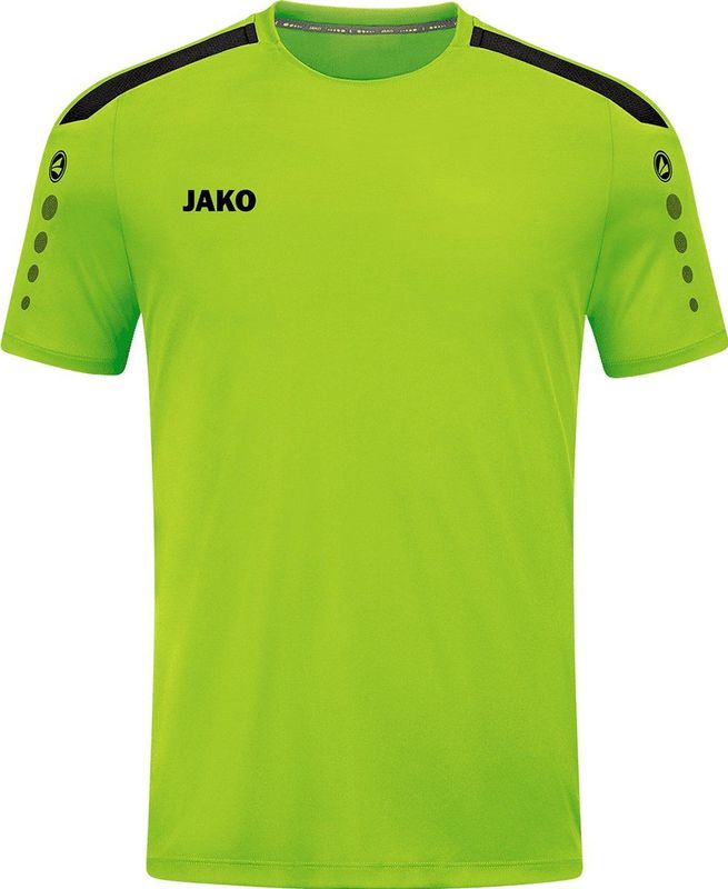 JAKO - Power Shirt - Korte Mouw - Fluogroen - Kinderen