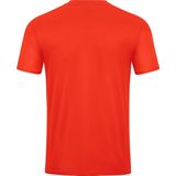 Jako - Power Shirt - Korte Mouw - Flame / Marine - 100% Gerecycled Polyester