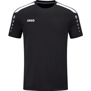 Jako - Power Shirt - Korte Mouw - Zwart - 100% Gerecycled Polyester