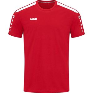 Jako Power Shirt Korte Mouw Heren - Rood