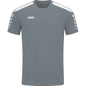 JAKO - Power Shirt - Korte Mouw - Steengrijs - Dames