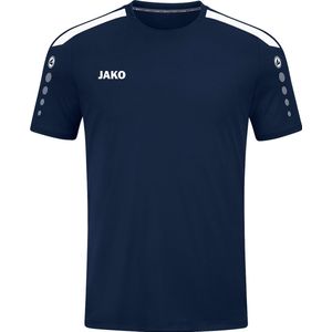 JAKO Shirt Power Korte Mouw Marine