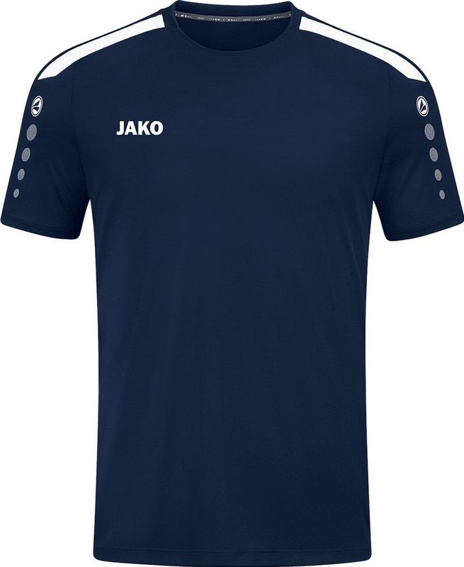 Jako Power Shirt Korte Mouw Heren - Marine