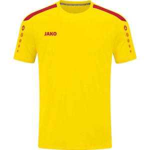 JAKO - Jersey Power - Uniseks-Kind - Citroen/Rood