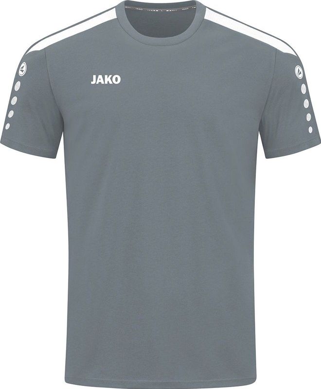 JAKO - Power T-Shirt - Steengrijs - Kinderen