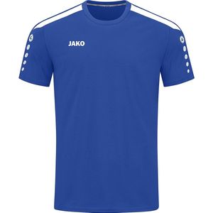 Jako - Power T-Shirt - Royal - Polyester-Cotton-Interlock - Voorgekrompen