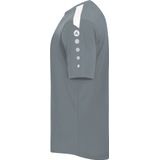 Jako - Power T-Shirt - Steengrijs - Biokatoen en Polyester - Voorgekrompen
