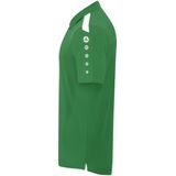 JAKO - Power Polo - Poloshirt - Groen - 70% (Bio) Katoen, 30% (Gerecycled) Polyester