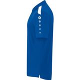 JAKO - Power Polo - Sportshirt - Blauw - 70% (Bio) Katoen, 30% (Gerecycled) Polyester