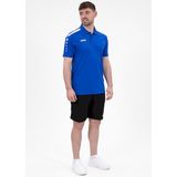 JAKO - Power Polo - Sportshirt - Blauw - 70% (Bio) Katoen, 30% (Gerecycled) Polyester