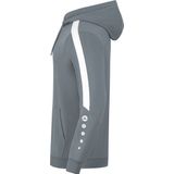 Jako Power Sweater Met Kap Dames - Steengrijs