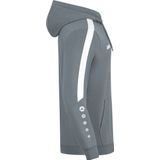 Jako Power Sweater Met Kap Dames - Steengrijs