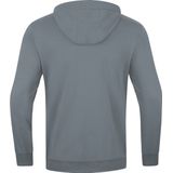 Jako Power Sweater Met Kap Dames - Steengrijs