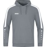 Jako Power Sweater Met Kap Dames - Steengrijs