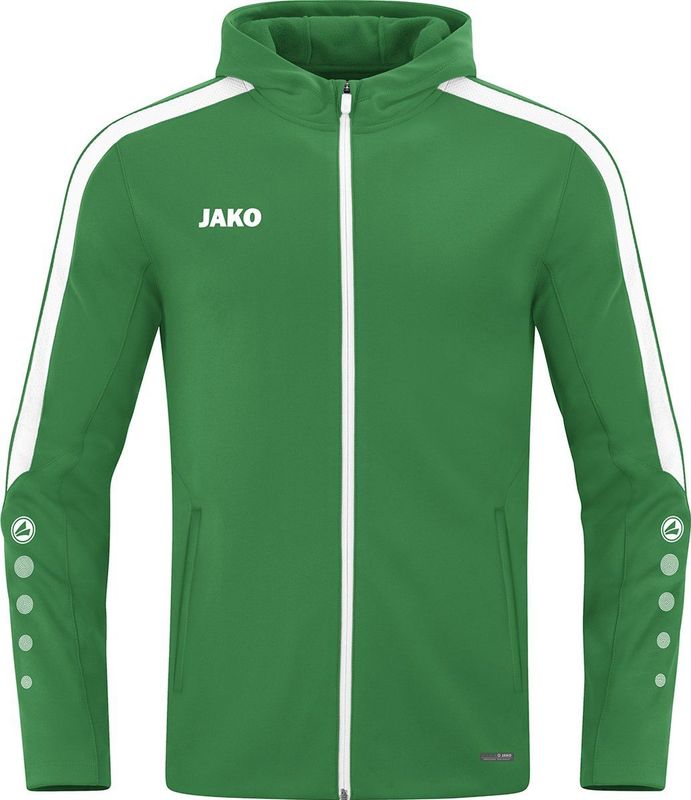 Jako - Power - Jas - Groen - 100% Polyester