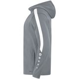 Jako - Power - Jas - Steengrijs - 100% Polyester, Fleece Binnenzijde