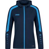 JAKO Power Jas met Capuchon Dames Marine-Blauw