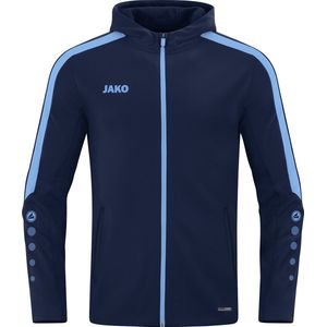JAKO Power Jas met Capuchon Dames Marine-Blauw
