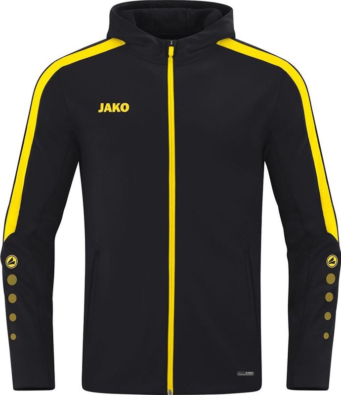 Jako - Power Jas - Zwart - 100% Polyester