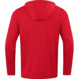 JAKO - Power Jas Met Capuchon - Rood - Dames