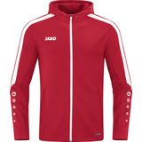 JAKO - Power Jas Met Capuchon - Rood - Dames