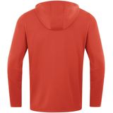 JAKO Power Jas - Oranje - Polyester - Met Capuchon