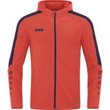 JAKO Power Jas - Oranje - Polyester - Met Capuchon