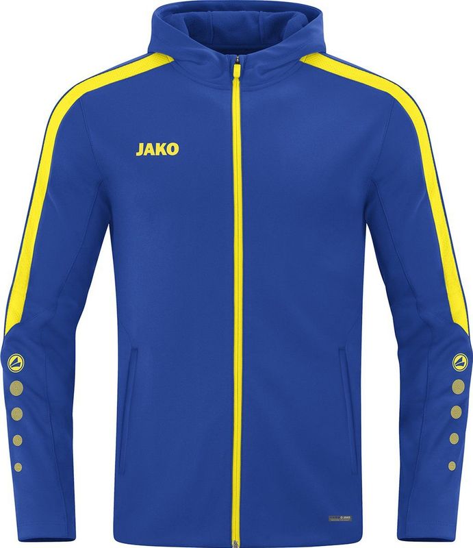 Jako - Power Jas - Royal - Geel - 100% Polyester
