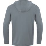 Jako - Power Jas Met Kap - Steengrijs - Dames