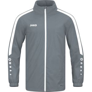 Jako - Power - Regenjas - Steengrijs - Polyester - Waterafstotend