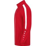 Jako - Power - Regenjas - Rood - Waterafstotend, 100% Polyester, Wind- en Waterdicht