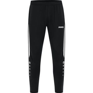 JAKO - Krachttrainingsbroek, Uniseks-Volwassene, Zwart En Wit, 3XL