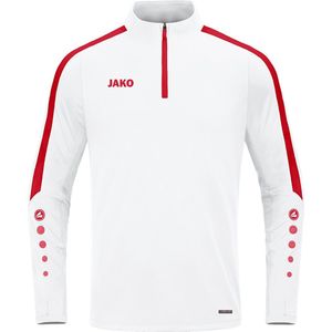 Jako Power Ziptop Kinderen - Wit Rood