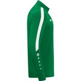 Jako Power Ziptop Kinderen - Sportgroen Wit