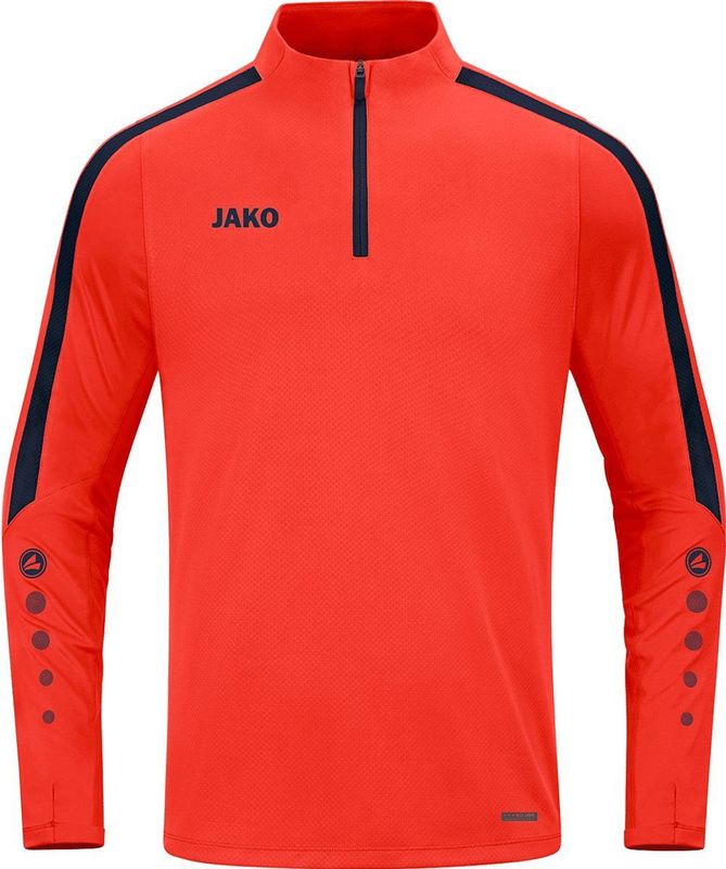 Jako Power Ziptop Heren - Flame Marine