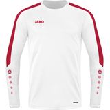 JAKO Power Sweater Kind Wit-Rood