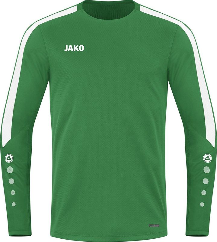 JAKO - Power - Sweater - Groen - 100% Gerecycled Polyester