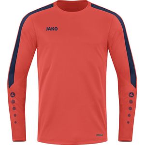 JAKO Power Sweater Oranje-Marine