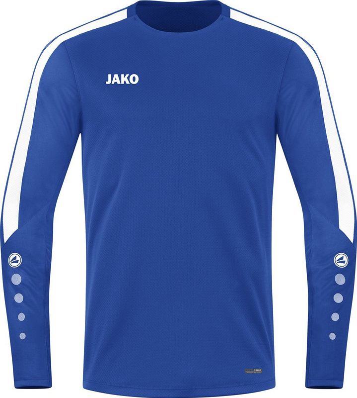 JAKO Power Sweater - Kinderen - Royal - 100% Gerecycled Polyester