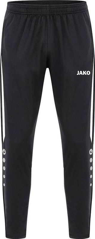 Jako - 9223-802 - Polyesterbroek - Zwart-wit - Voetbal Trainingskleding