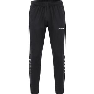 Jako Power Polyesterbroek Kinderen - Zwart / Wit | Maat: 128