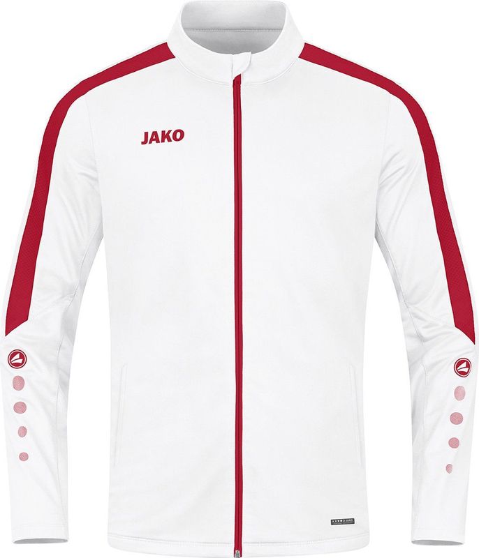 JAKO - Krachtige Jas - Wit - 100% Gerecycled Polyester