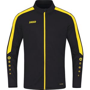 JAKO Power Polyestervest Kind Zwart-Geel Maat 128