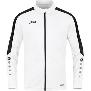 JAKO - Krachtige Polyester Jas, Uniseks-Volwassene, Wit, XXL