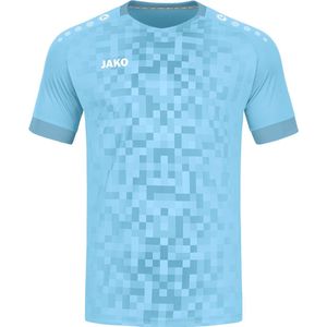 JAKO Shirt Pixel Korte Mouwen Zachtblauw