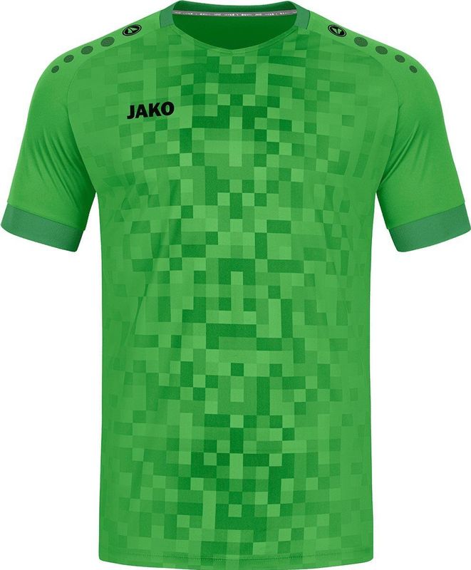 JAKO Shirt Pixel Korte Mouwen Groen