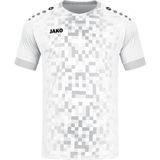 Jako Pixel Shirt Korte Mouw Kinderen - Wit