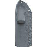 Jako Pixel Shirt Korte Mouw Kinderen - Steengrijs