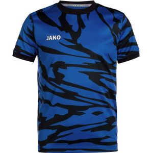 Jako - Animal Shirt - Korte Mouw - Sportroyal / Zwart - Polyester 100%